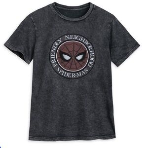 Marvel Spider-Man: No Way Home Mineral Wash T-Shirt for Men, Size L